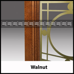 Walnut frames for CASAREVO BLOOM COVID Screen