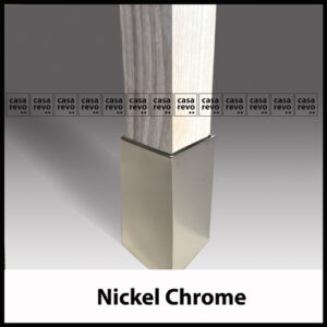 CASAREVO Nickel Chrome room divider