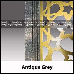 casarevo antique grey room divider