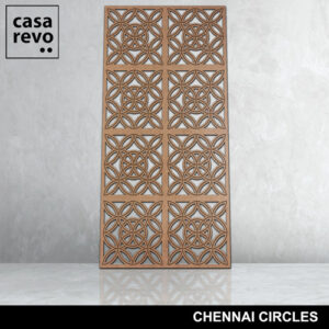 Chennai Circles 8 panels fretwork by CASAREVO