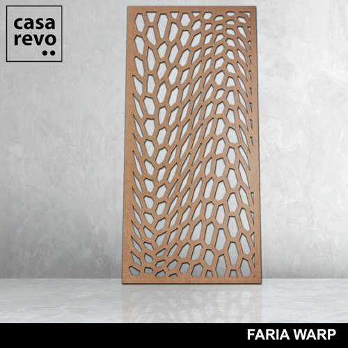 FARI WARP MDF screen by CASAREVO