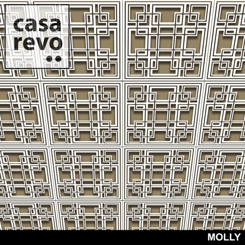 MOLLY MDF CEILING TILES BY CASAREVO