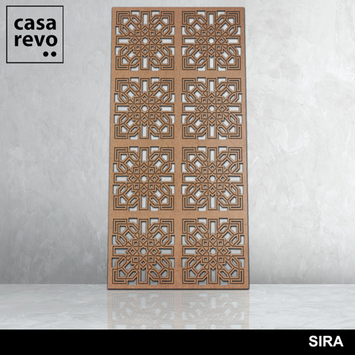 SIRA 8 panels fretwork by CASAREVO