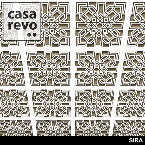 SIRA MDF CEILING TILES BY CASAREVO