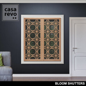 BLOOM MDF Window Shutters by CASAREVO