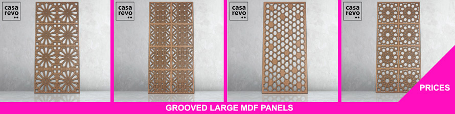 CASAREVO Large MDF Grooved panel price