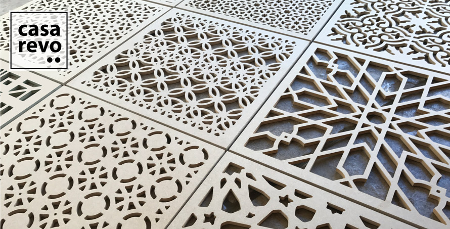 casarevo mdf fretwork panel