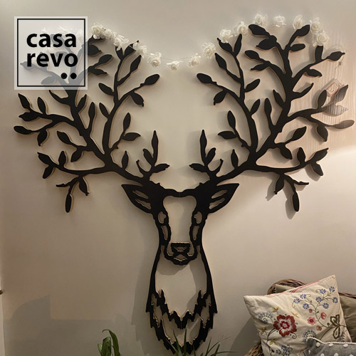 Stags Head in Plywood by CASAREVO