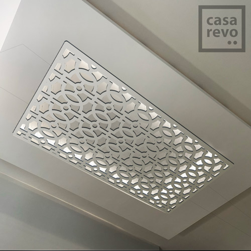 RAVE Arabic White arabic style MDF ceiling panel designs