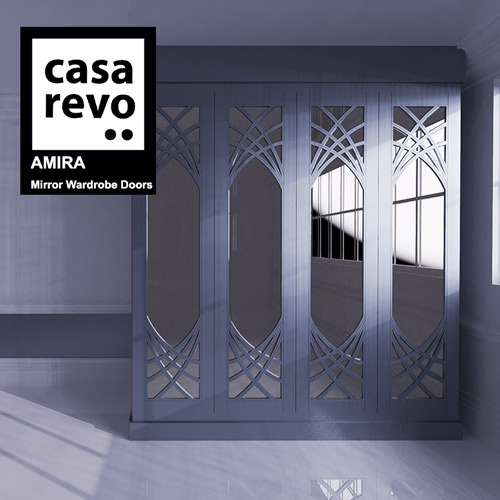 AMIRA Mirrored Wardrobe door by CASAREVO