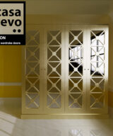 EATON Brass Mirrored wardrobe doors design